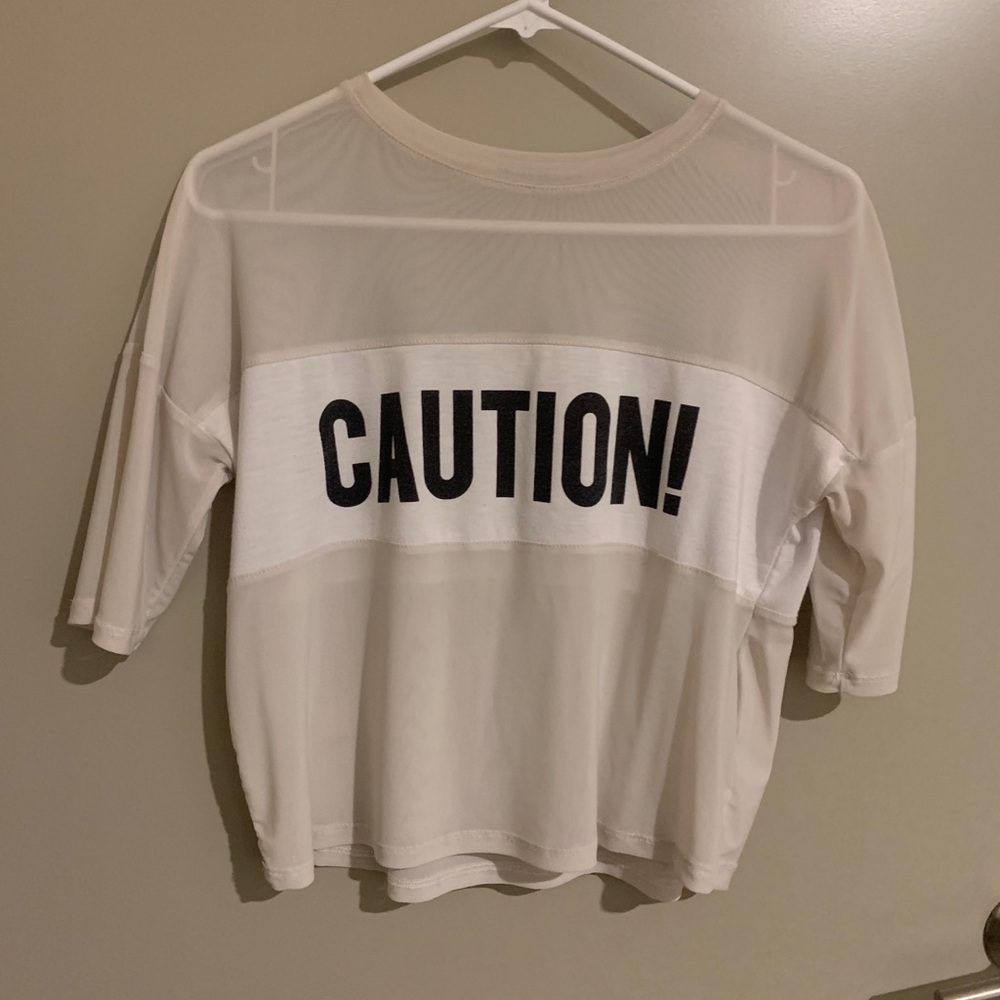 Cute mesh top